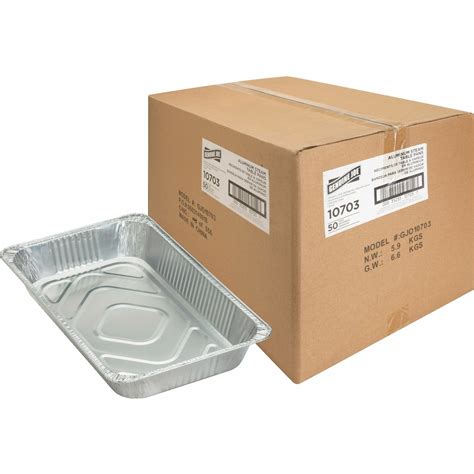 large disposable aluminum pans